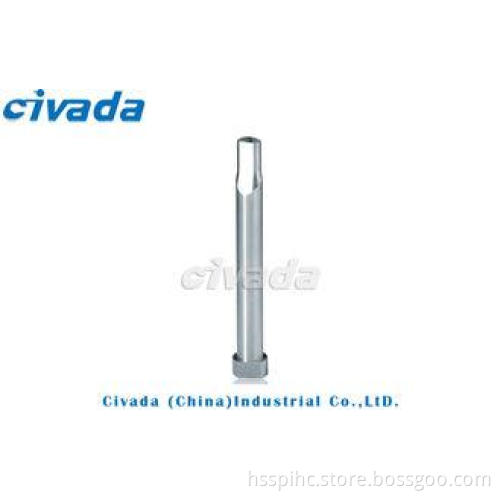 Heavy duty Punch Ejector Pins Head Stop Type Tip processing